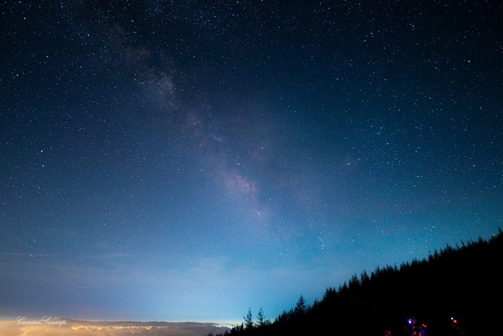 富士山須走口五合目 星空