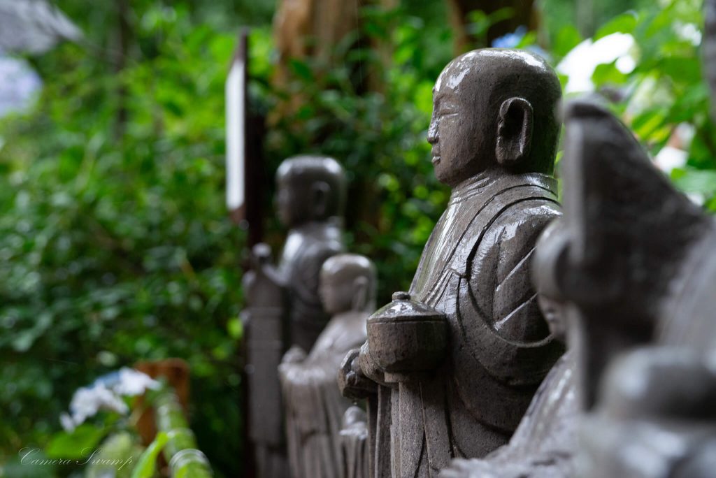 明月院(あじさい寺) 地蔵